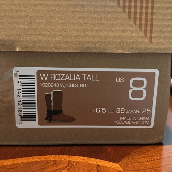 Kookaburra by UGG Rozalia tall boots women’s size 8 - Picture 9 of 9